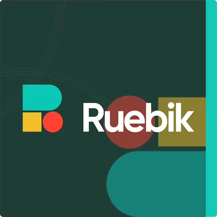 Ruebik – A cutting-edge, dark-themed website with a sharp, modern aesthetic and engaging interactions.