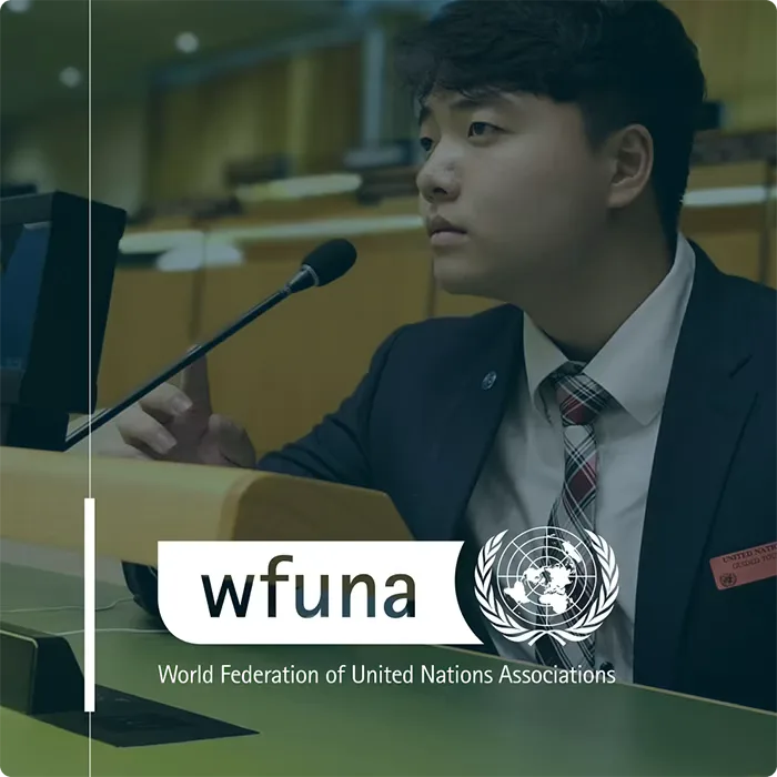 WFUNA – A clean and professional website design, featuring structured layouts, impactful imagery, and a global, mission-driven aesthetic.